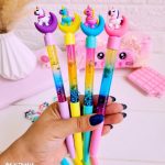 رواننویس آکواریومی طرح ماه و یونیکورن