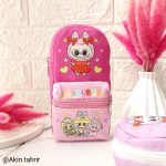 جامدادی کوله پشتی طرح لبوبو - Image 2