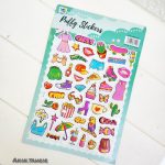 استیکر پفکی  سایز بزرگ yilin کد 009